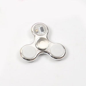 LED Light Luminous Fidget Spinner Changes Hand Spinner Glow in the Dark Stress Relief Toys For Kids
