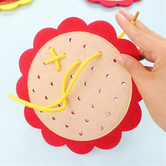 Children Manual DIY Weave Cloth