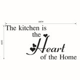 Stylist Kitchen Wall Stickers Vinyl Wall Decals for Kitchen English Quote Home Decor Art Decorative Stickers PVC Dining Room For Bar PVC