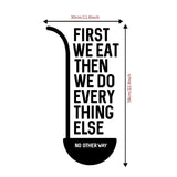 Stylist Kitchen Wall Stickers Vinyl Wall Decals for Kitchen English Quote Home Decor Art Decorative Stickers PVC Dining Room For Bar PVC