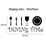 Stylist Kitchen Wall Stickers Vinyl Wall Decals for Kitchen English Quote Home Decor Art Decorative Stickers PVC Dining Room For Bar PVC