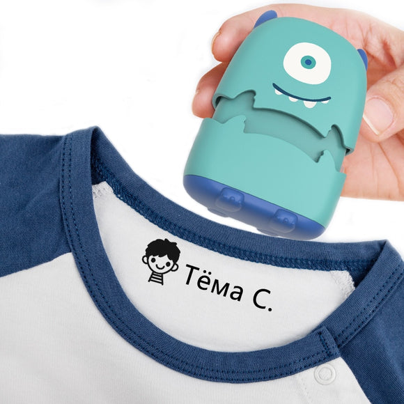 personalize Name Stamp on clothes