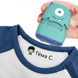 personalize Name Stamp on clothes