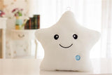 Glowing star soft cushion with LED Light