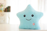 Glowing star soft cushion with LED Light