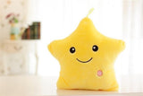 Glowing star soft cushion with LED Light