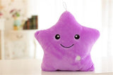 Glowing star soft cushion with LED Light