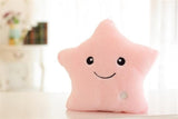 Glowing star soft cushion with LED Light