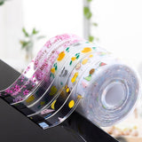 cool designs waterproof bathroom/sink sealing strip tape 3.2Mx3.8 PVC Self Adhesive Mold Proof Wall Stickers for Kitchen Stove Toilet Gap