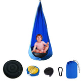 Kids Hammock Garden Furniture Pod Swings Chair Indoor Outdoor Hanging Seat Autism Sensory Child Therapy Swing Seat Patio