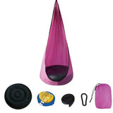 Kids Hammock Garden Furniture Pod Swings Chair Indoor Outdoor Hanging Seat Autism Sensory Child Therapy Swing Seat Patio