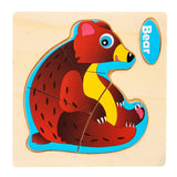 3D Wooden Jigsaw Puzzle For Children