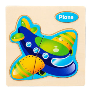 3D Wooden Jigsaw Puzzle For Children