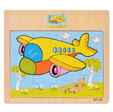 12/9 PCS  Wooden Puzzles for Kids