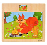 12/9 PCS  Wooden Puzzles for Kids