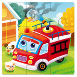 12/9 PCS  Wooden Puzzles for Kids