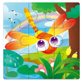 12/9 PCS  Wooden Puzzles for Kids