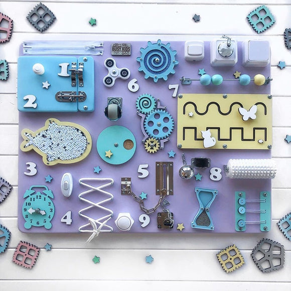 Children Busy Board DIY Toys Motor Skills