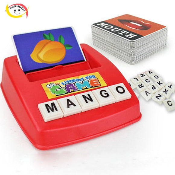 Matching Letter Game - spelling, reading english alphabet