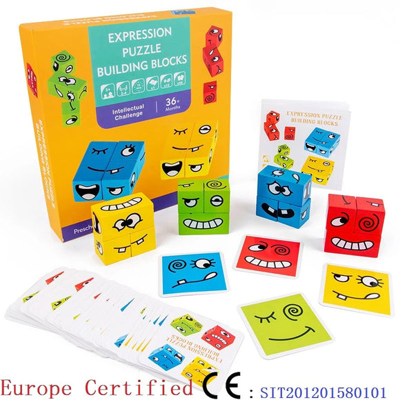 Preschool Teaching Intelligence Match Puzzle Toy for Children