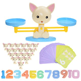 Balance Scale toy- Educational Math Balancing Scale Number Board Game