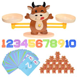 Balance Scale toy- Educational Math Balancing Scale Number Board Game