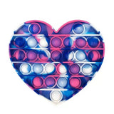 Pop Fidget Stress reliever Toys -Rainbow Push  Bubble