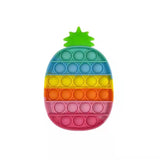 Pop Fidget Stress reliever Toys -Rainbow Push  Bubble