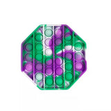 Pop Fidget Stress reliever Toys -Rainbow Push  Bubble