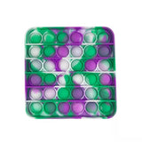 Pop Fidget Stress reliever Toys -Rainbow Push  Bubble