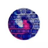Pop Fidget Stress reliever Toys -Rainbow Push  Bubble
