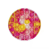 Pop Fidget Stress reliever Toys -Rainbow Push  Bubble