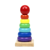 Baby Montessori Educational Math Toy Wooden mini Circles Bead Wire Maze Roller Coaster Abacus Puzzle toys For Kids Boy Girl Gift